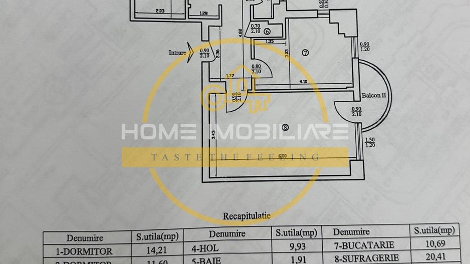 Nicolina-Belvedere Apartament 3 Camere Decomandat Bloc Cadre 1988 - Poză 12