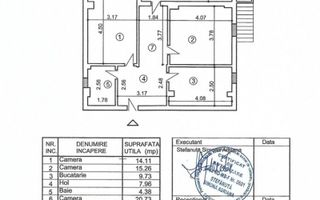 Apartament 3 camere si curte proprie aprox 80 mp biserica Bazilescu - Poză 10