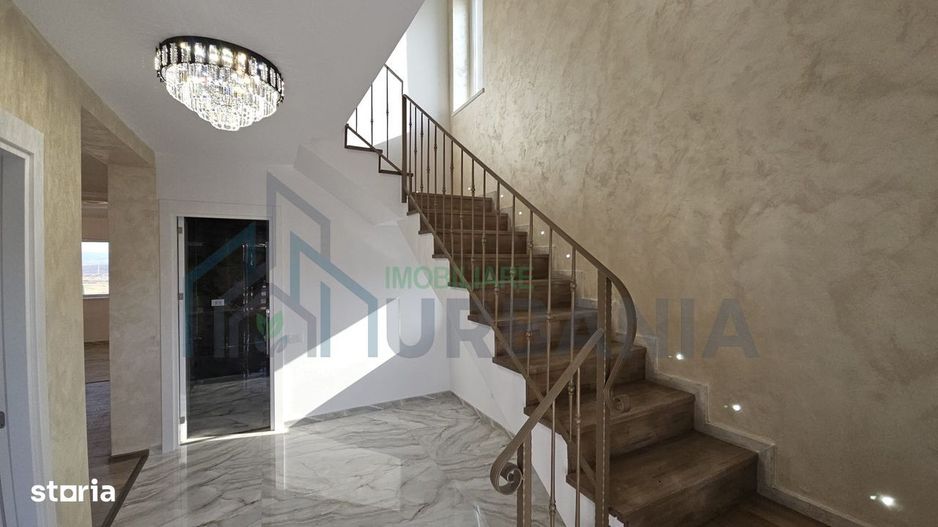 Casă modernă P+M cu vedere panoramică spre lac, Ciurbești, Miroslava - Poză 13