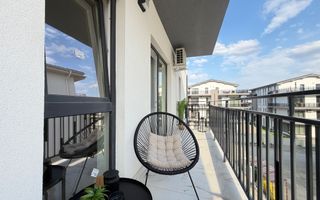 Apartament mobilat cu 2 camere si 2 balcoane in zona Braytim - Poză 4