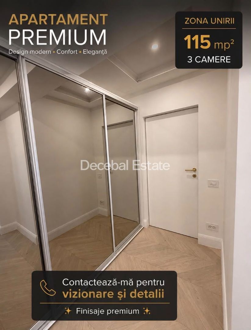 Apartament premium cu 3 camere | 115 mp | Zona Unirii - Poză 6