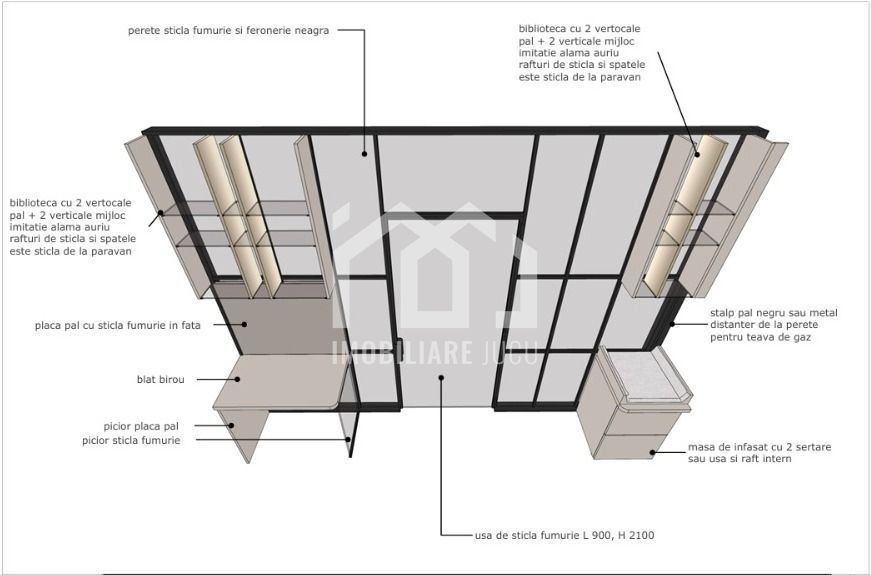 Apartament 2 camere finisat, 50mp,  Bloc nou, Sannicoara - Poză 25