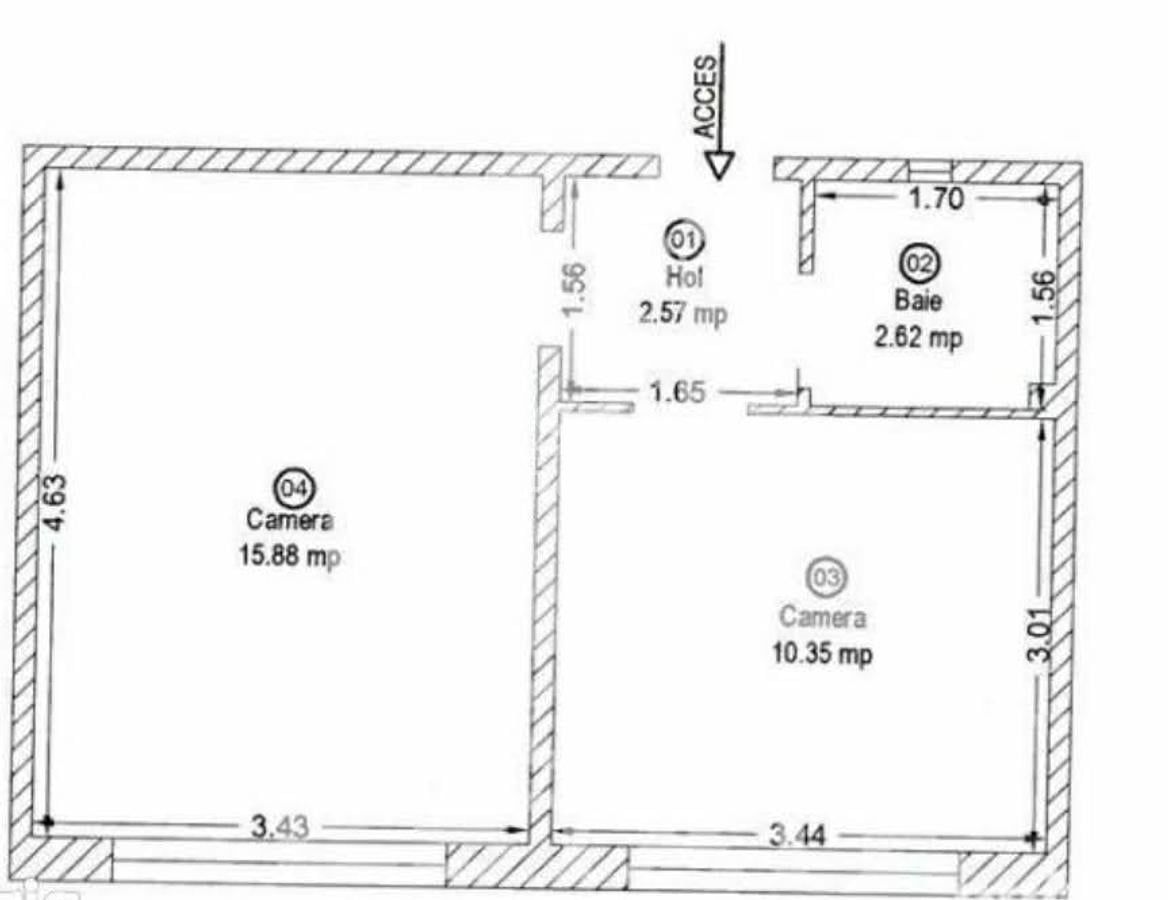 Apartament 1 camera decomand, etaj 1,  Buziasului, aproape de Auchan - Poză 6