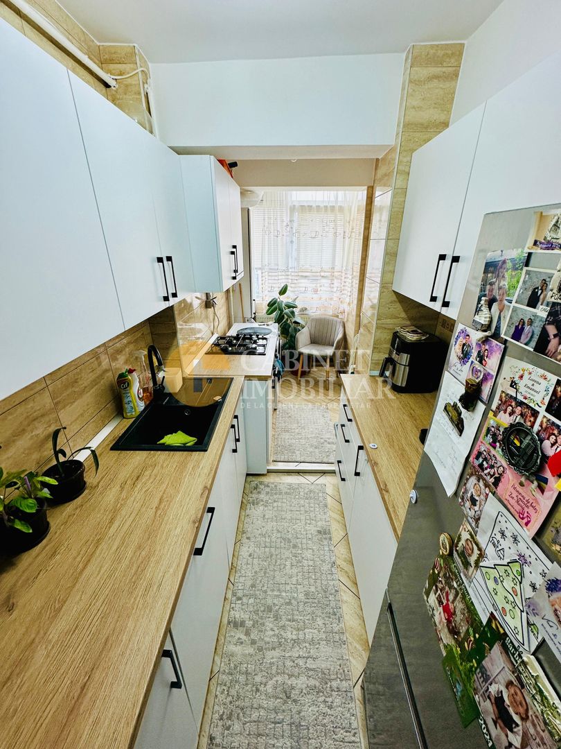 2 Camere Decomandat - Renovat Mobilat/Utilat - Zona Alexandru Cel Bun - Poză 4