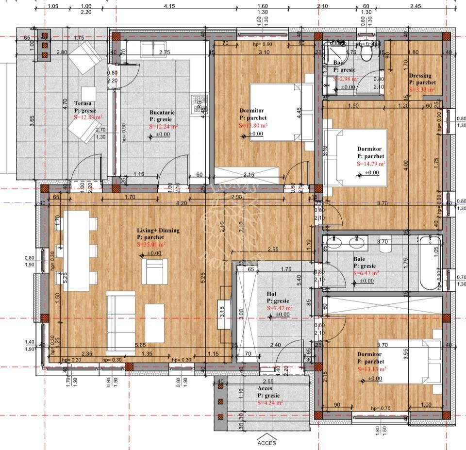 Casa 4 camere 109 mp-teren 453 mp-terasa-Zona Valea Ghinzii - Poză 2