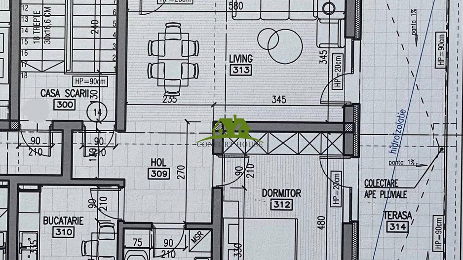 Apartament 2 camere, bloc nou, P+3, Ap.14, Et. 3, Bl.2 - CP2440232 - Poză 6