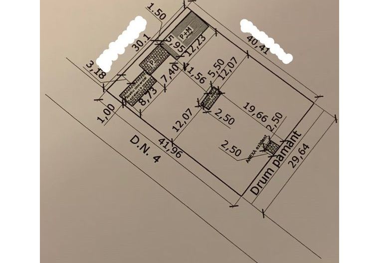 vila indiv+1198mp teren/pe DN4(sosBucuresti) in Frumusani/jud.Calarasi - Poză 33