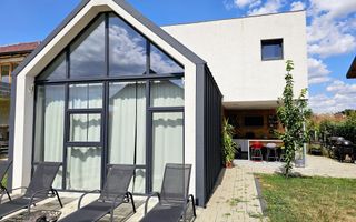 Casa moderna mobilata, utilata, 5 camere, 3 bai, 444 mp teren - Poză 2