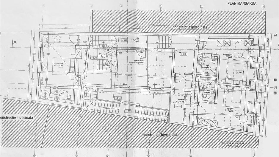 Casa cu spatiu comercial si 9 camere in zona istorica a Brasovului - Poză 21