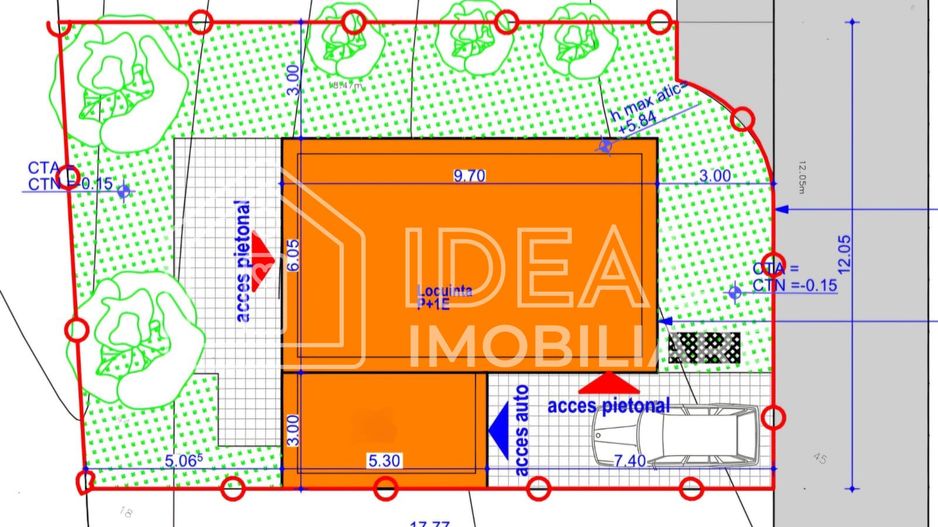 Casă individuală de vânzare | Zona Ștrand | Lângă Parcul Belvedere - Poză 2