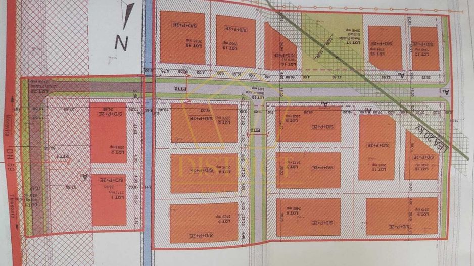 Teren industrial-comercial PUZ aprobat | Padureni E70 - Poză 3