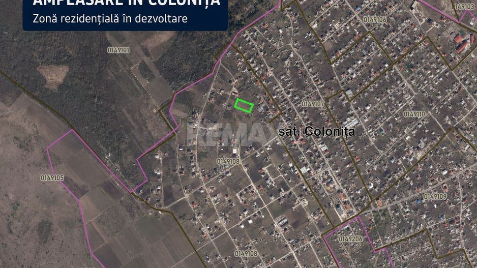 Teren de vinzare in Colonita, Chisinau - Poză 3