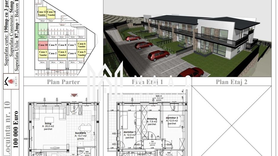 Comision 0% | Casa | 3 Camere | Cristian - Poză 6