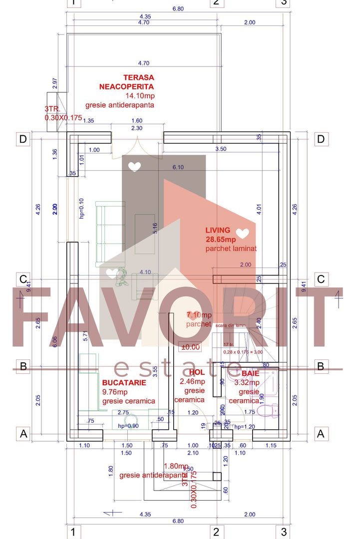 Casa Individuala in Mosnita Veche. Toate Utilitatile. Vatra satului. - Schiță 11