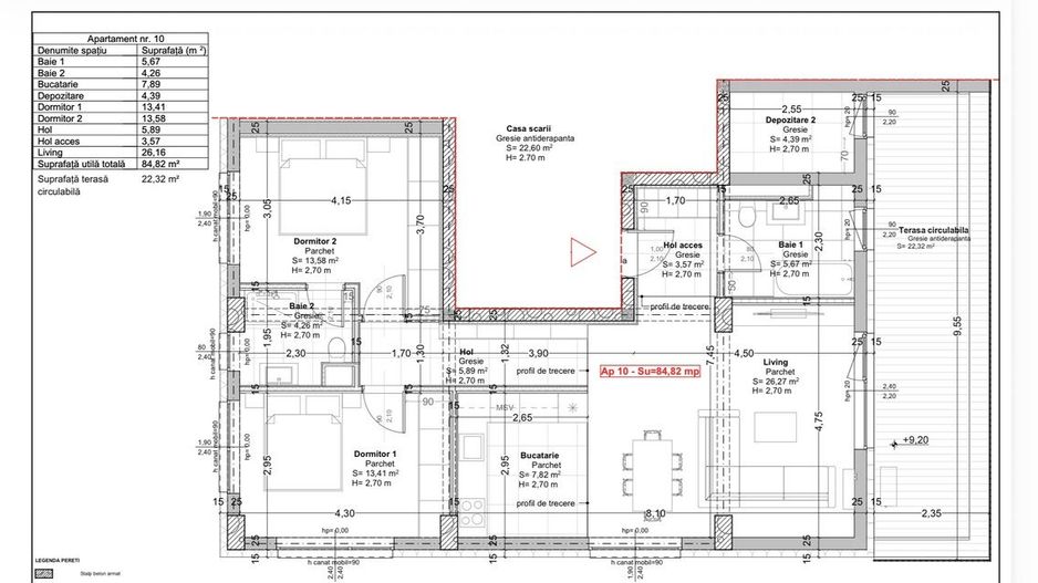 Soarelui – Braytim | Proiect Nou | Lift | Apartamente & S.A.D.-uri - Poză 11