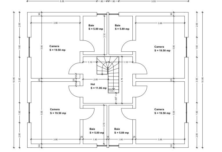 Teren Intravilan Becicherecu Mic Cu Proiect Si Autorizatie,Fundatie Finalizata - Poză 10