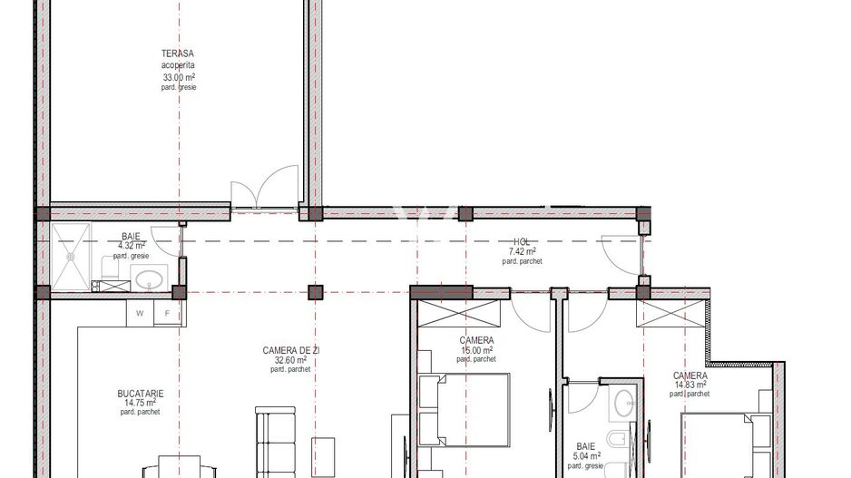 Penthouse 94mp, Sibiu COMISION ZERO - Schiță 7