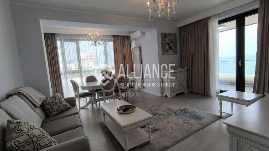 FALEZA NORD(cod03) 3 Camere de lux frontal la mare si parcare privata! - Poză 1