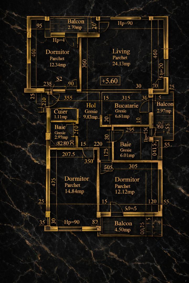 Apartament 4 camere | 90 mp | etaj intermediar | garaj | Zorilor - Poză 24