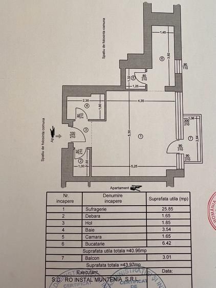 Vanzare Studio 44mp in Titan- Rasarit de Soare, cu loc parcare - Poză 9