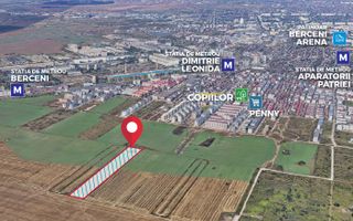 Lot de teren, Popesti-Leordeni, metrou Berceni, ideal investitie - Poză 1