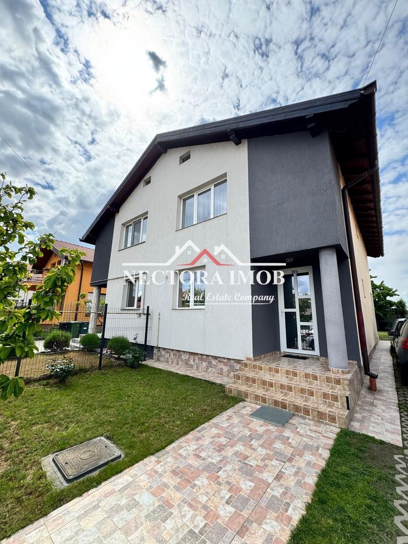 CASA cu etaj, 4 camere, 2 bai, SANTANDREI, mobilata/utilata, 114 mp - Poză 1