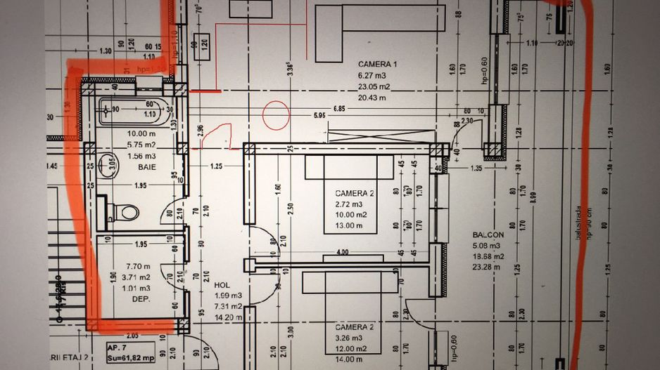 COMISION 0% | Apartament 3 Camere | 62 mp | Zona Giroc - Poză 9
