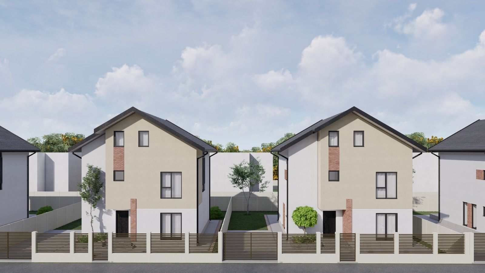 Vile individuale P+1+M – stil de viață modern, aproape de parc - Poză 3