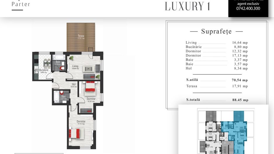 LUXURY RESIDENCE ONE - Poză 7