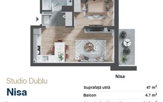 Apartamente de vanzare, tip studio, 2,3 camere Green Residence, Oradea - Poză 5