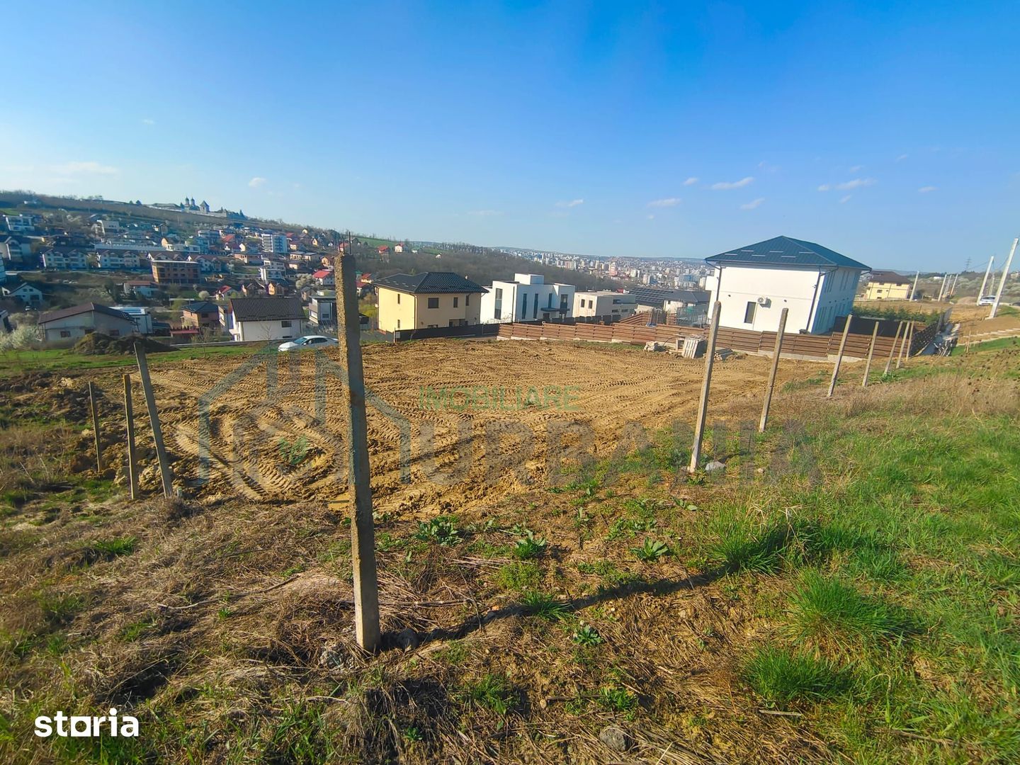 Teren de vânzare în Hlincea, Iași – 1000 mp, utilități complete - Poză 2