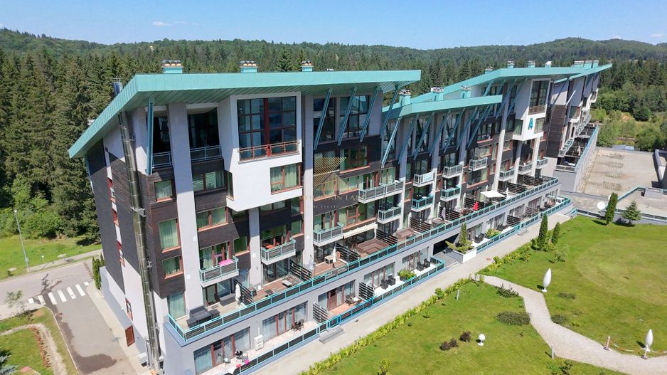 Apartament tip loft cu șemineu, situat în Silver Mountain Resort - Poză 13