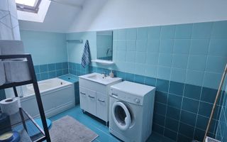 Apartament 45 mp utili etaj 1 baie cu geam partial mobilat pe Brana - Poză 7