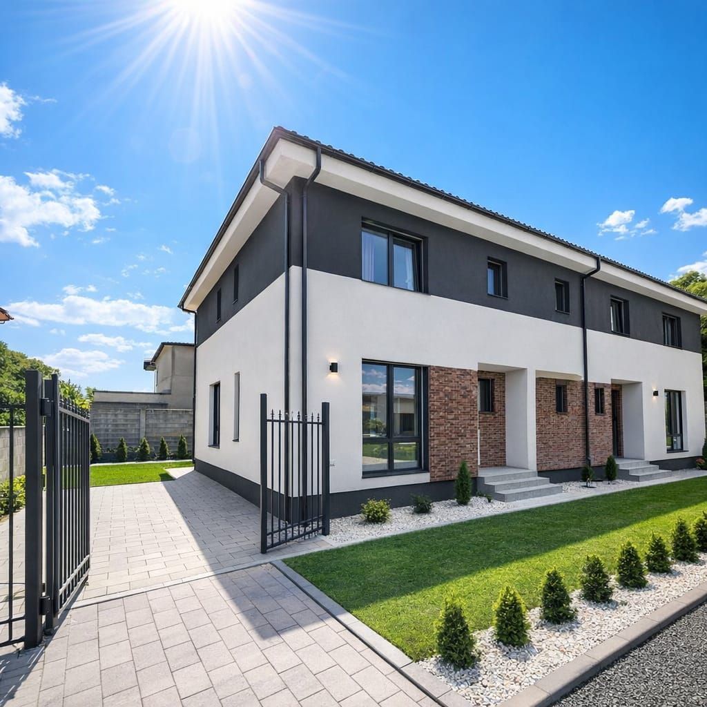 DUPLEX SEMIFINISAT — ZONA TĂUTIULUI, FLOREȘTI - Poză 1