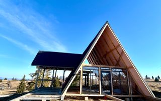 Cabana tip A frame si teren 1000 mp de vanzare / Marisel . Cluj - Poză 4