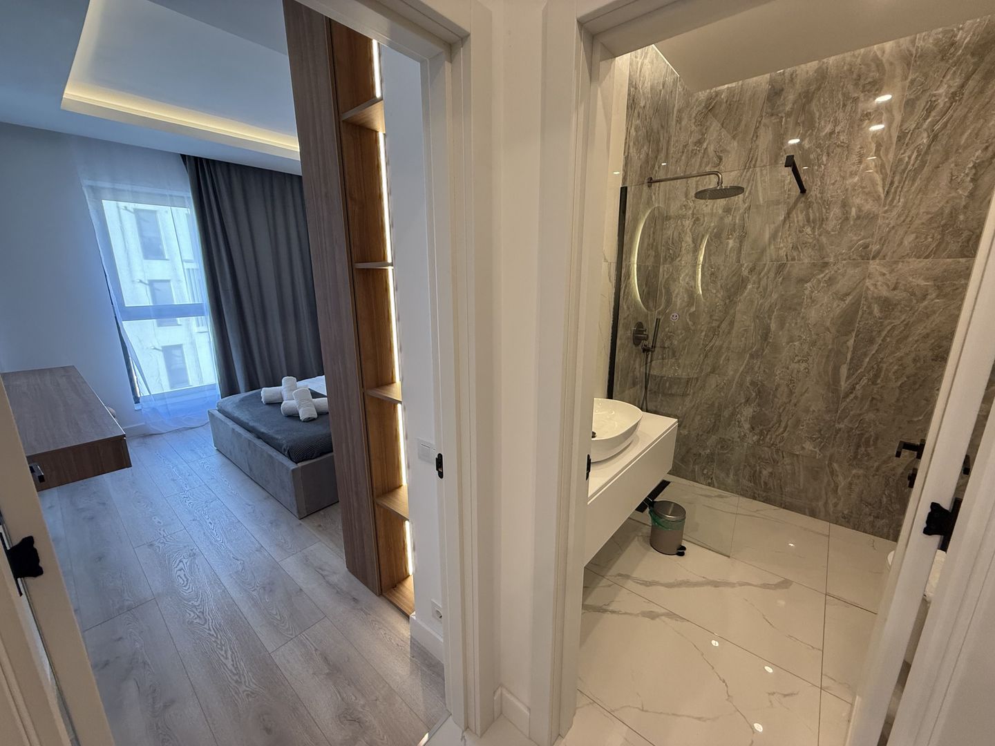 Apartament 2 Camere - Exigent  Residence -Lujerului Mobilat Modern - Poză 11