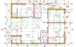 Casa 4 camere cu predare la cheie, 458 mp teren, Partos - Schiță 13