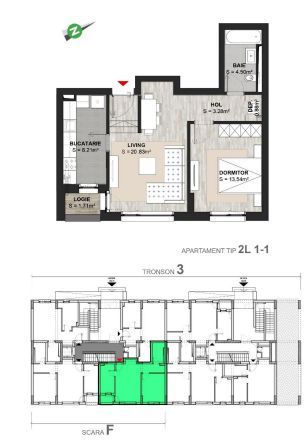 Apartament zona Noua - Comision 0% - Poză 9