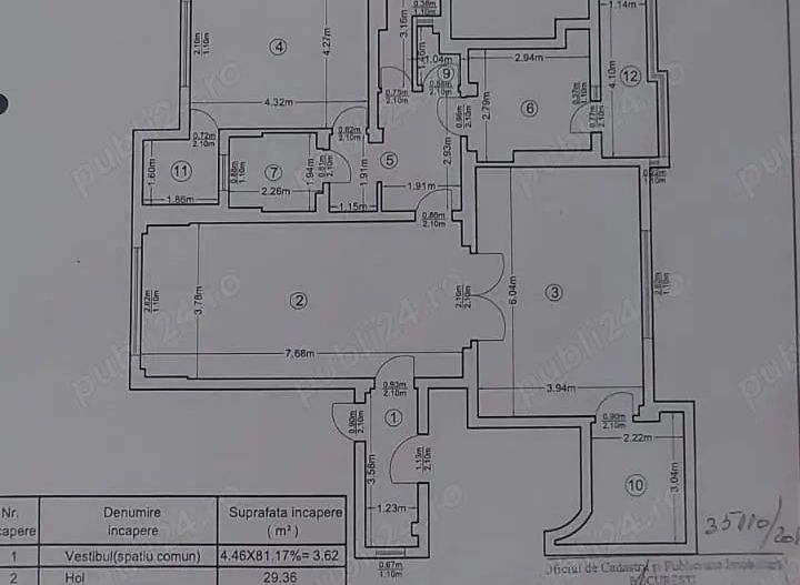 De vanzare Apartament 3 Camere Mosilor-Obor Sector 2 - Poză 10