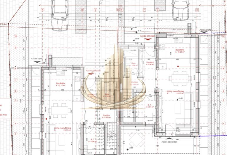 Duplex Săcălaz, 100 mp utili, 325 mp teren, 4 camere, P+1 - Poză 8