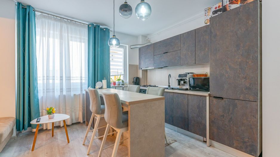 Studio mobilat și utilat, bloc 2020, etaj 3 – Terasă comuna amenajată - Poză 4