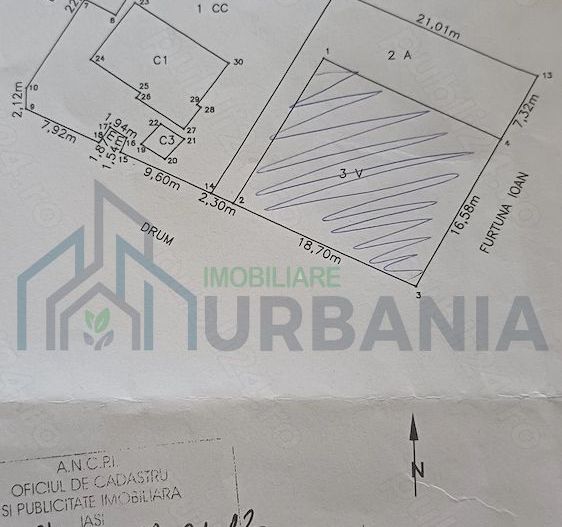 Casă locuibilă pe teren de 1.000 mp în Vânători-Popricani, la 8 km de Iași - Poză 9