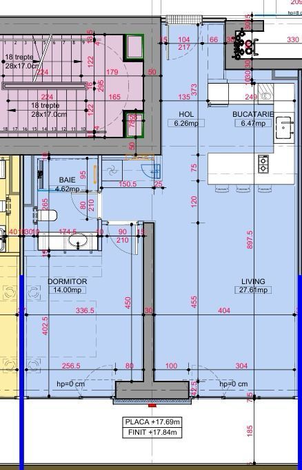 Apartament modern spatios 2 camere One High District - Poză 3