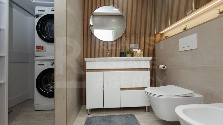 Chirie, apartament, 3 dormitoare, bd. Renașterii Naționale, Râșcani. - Poză 16