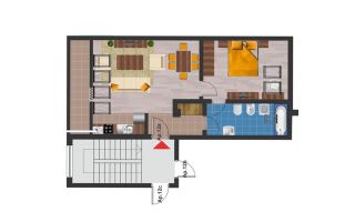 Apartament două camere rate la dezvoltator - Poză 5