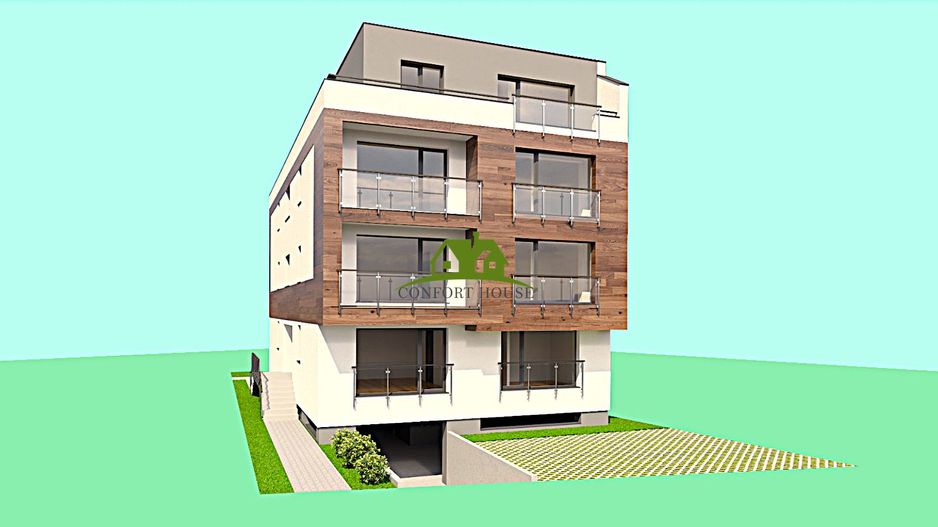 AP.3 NOU cu 2 Dormitoare Et.1 str.Cecilia Cotescu Finisaje Premium - Poză 3