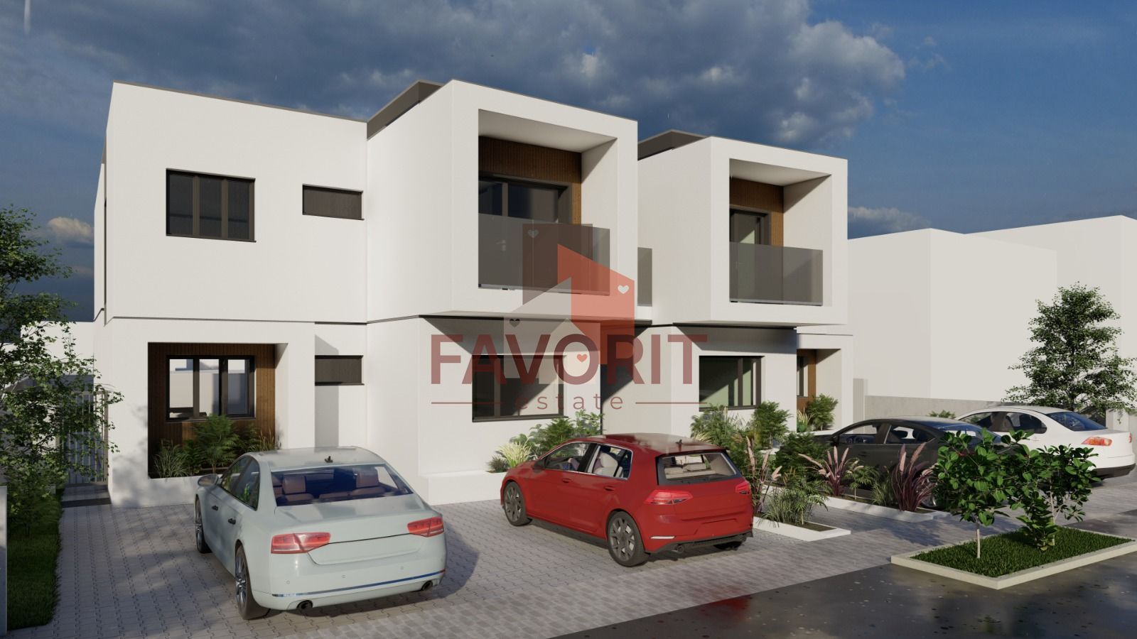 3 camere | 83 mp | Gradina proprie 50 mp | Bloc nou | dressing | 2 bai - Poză 1