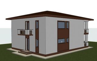 Proiect Casa 5 camere+garaj la rosu 44 mp-teren 553mp-Holboca - Poză 10