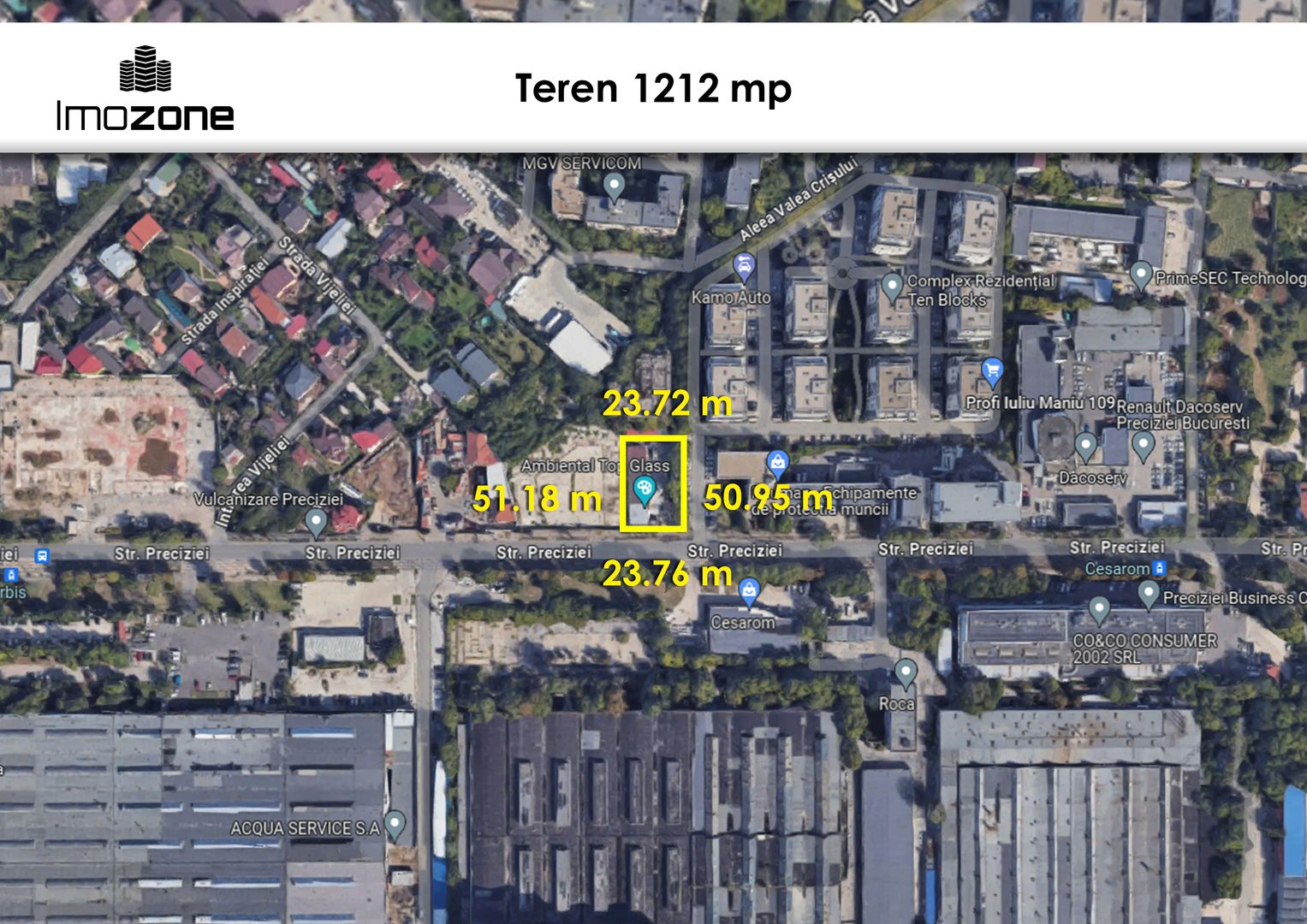 Oportunitate investitie, Militari - Preciziei, teren stradal, 1212 mp! - Poză 4