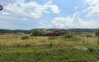 Teren generos 1441 mp cu deschidere 37 ml Râșnov - Vedere panoramica - Poză 2